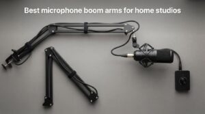 Best microphone boom arms for home studios