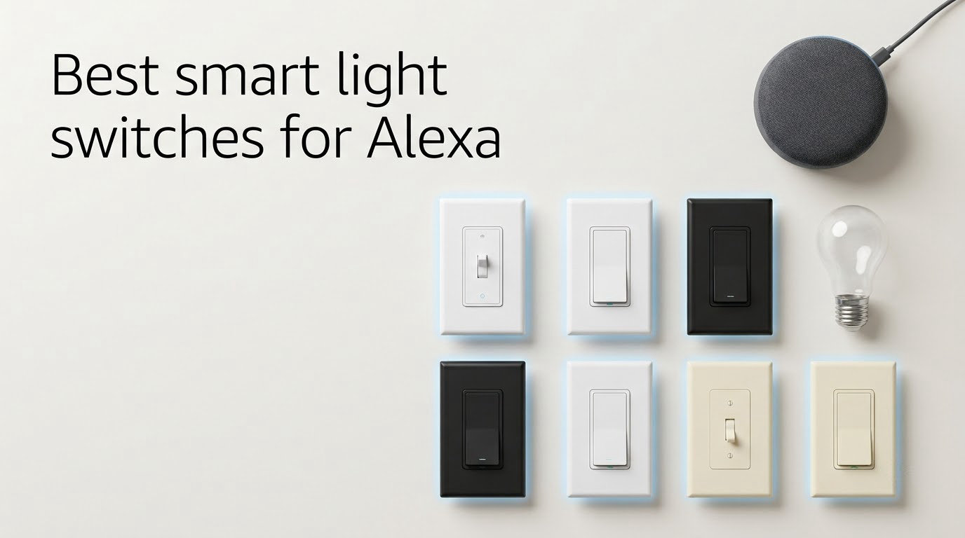 Best smart light switches for Alexa