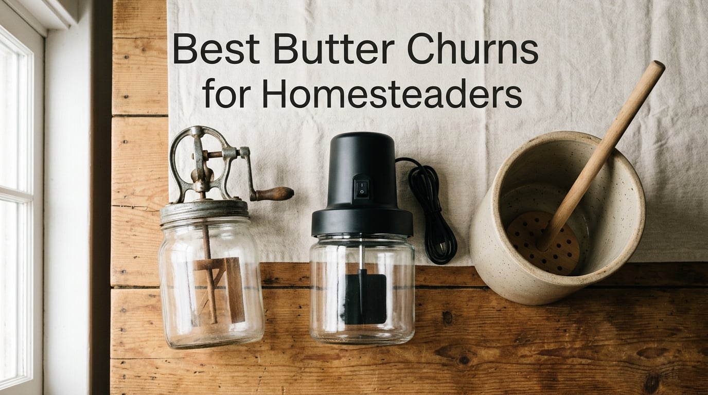 Best Butter Churns for Homesteaders