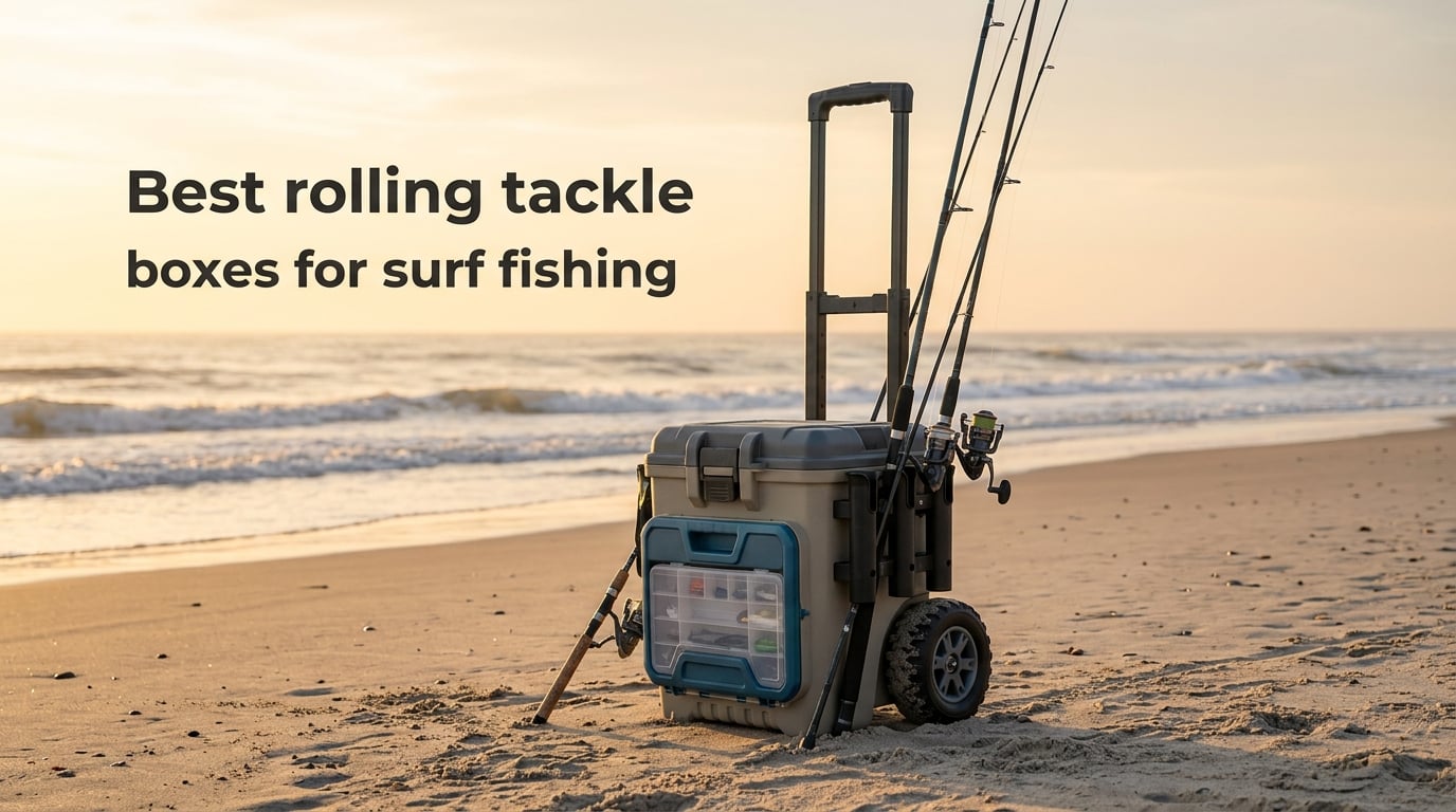 Best rolling tackle boxes for surf fishing