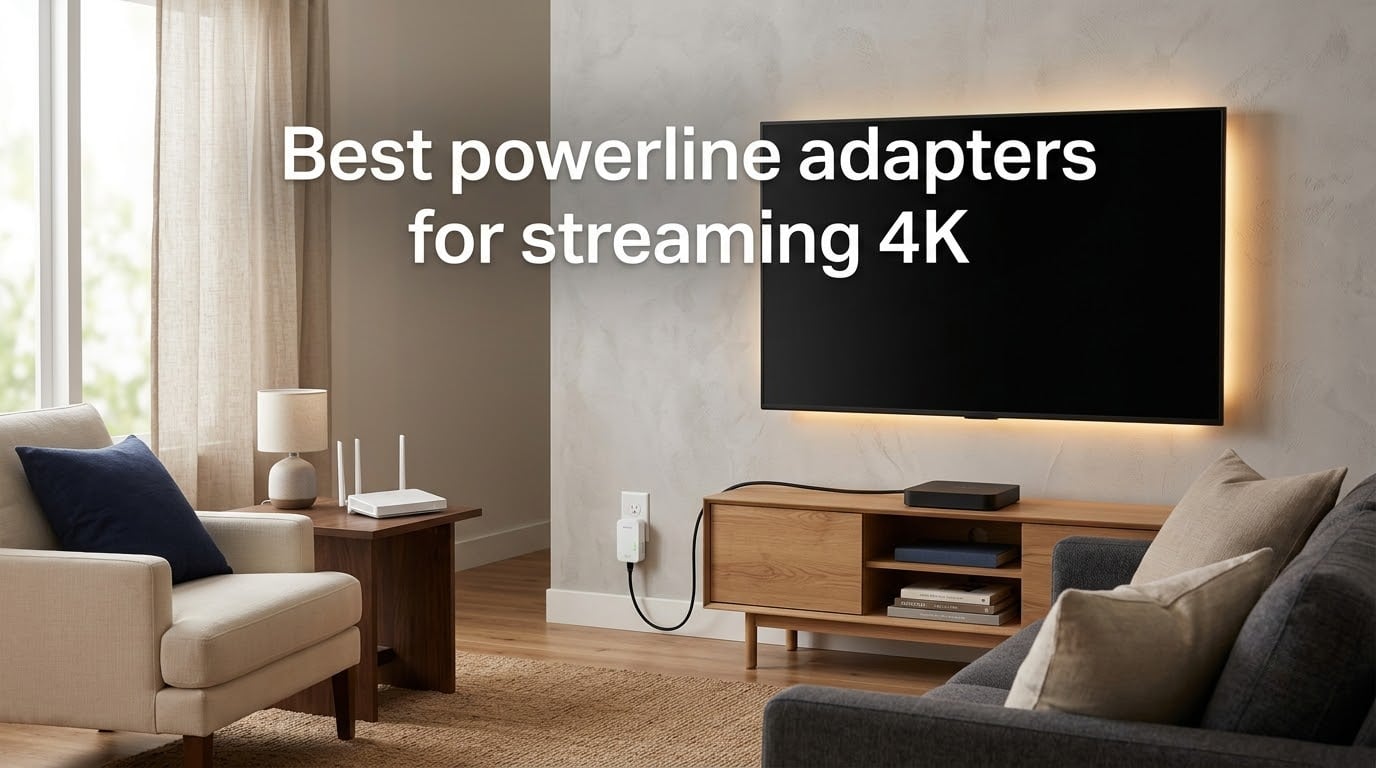 Best powerline adapters for streaming 4K