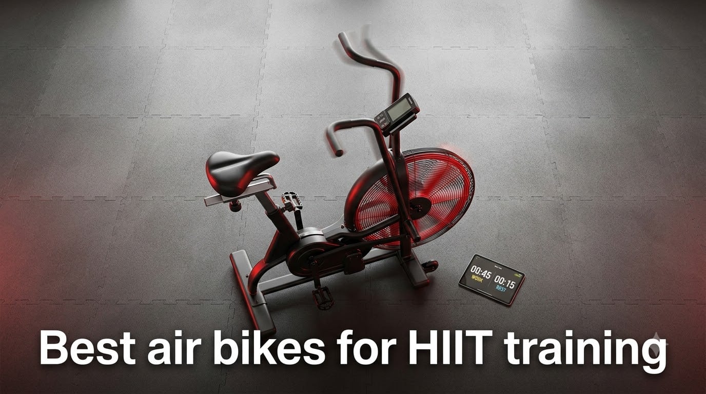 Best air bikes for HIIT training
