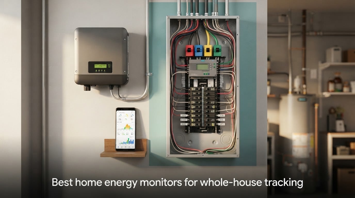 Best home energy monitors for whole-house tracking