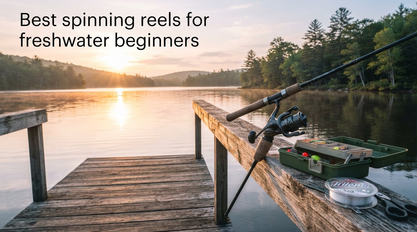 Best spinning reels for freshwater beginners