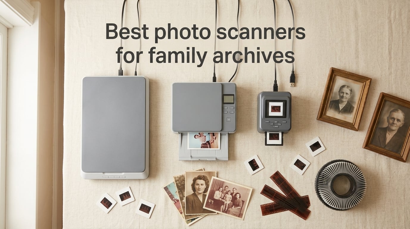 Best photo scanners for family archives