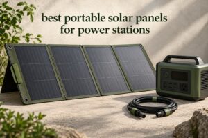 best portable solar panels for power stations