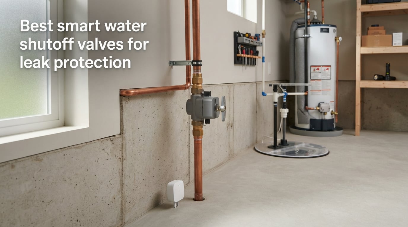 Best smart water shutoff valves for leak protection