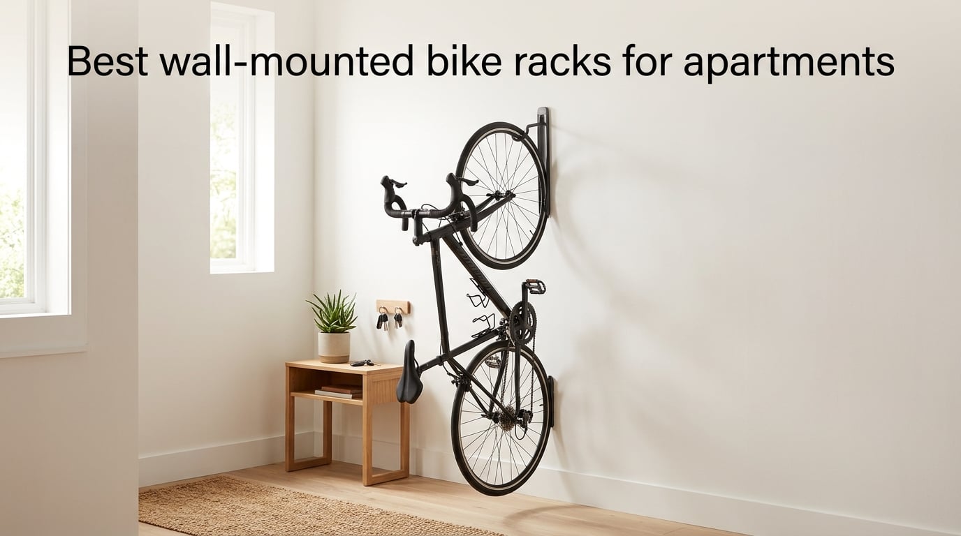 Best wall-mounted bike racks for apartments
