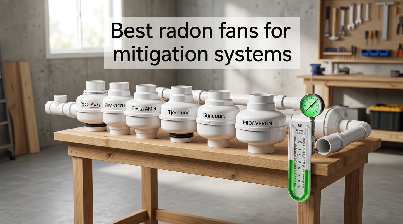 Best radon fans for mitigation systems