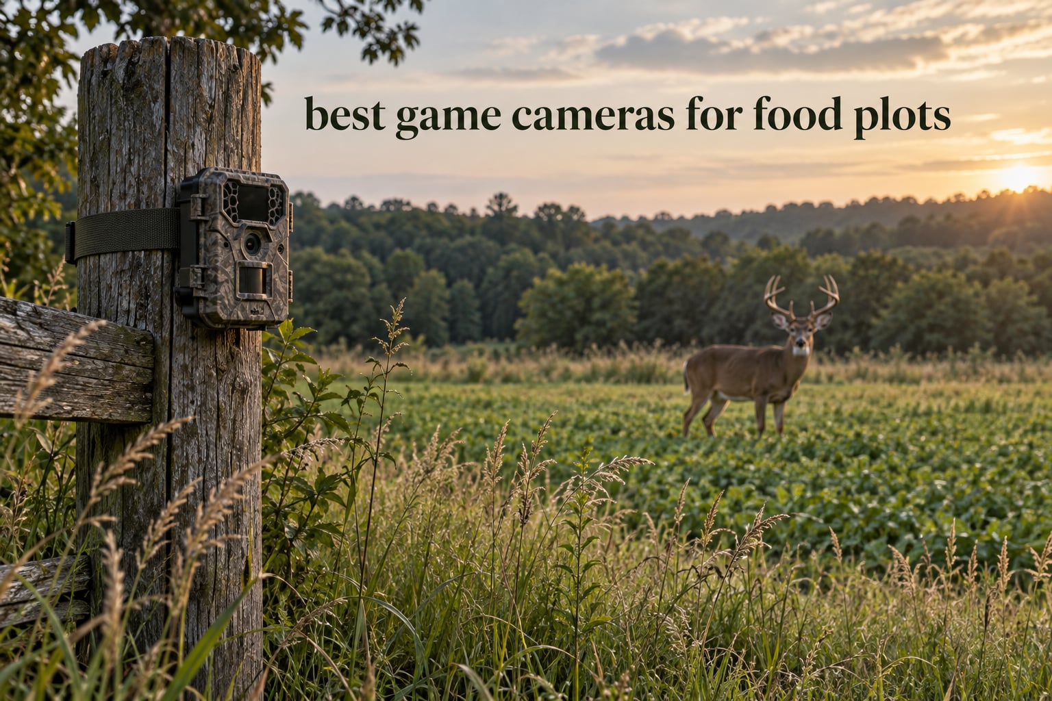 best game cameras for food plots