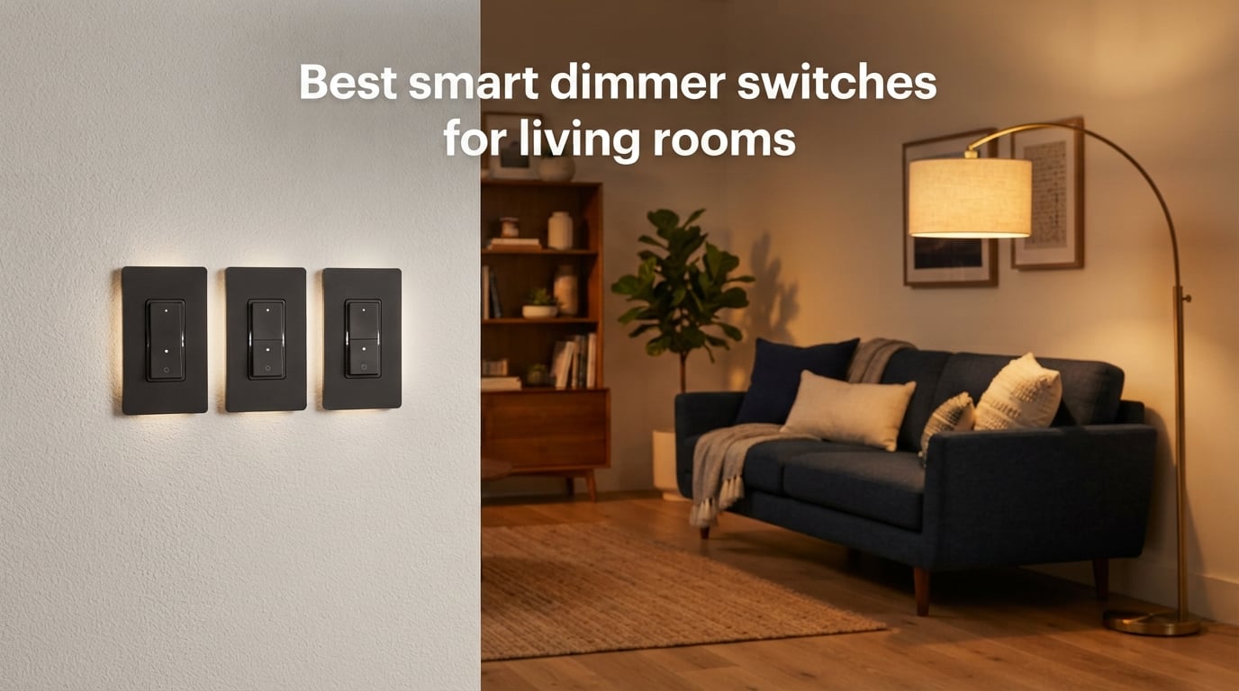 Best smart dimmer switches for living rooms