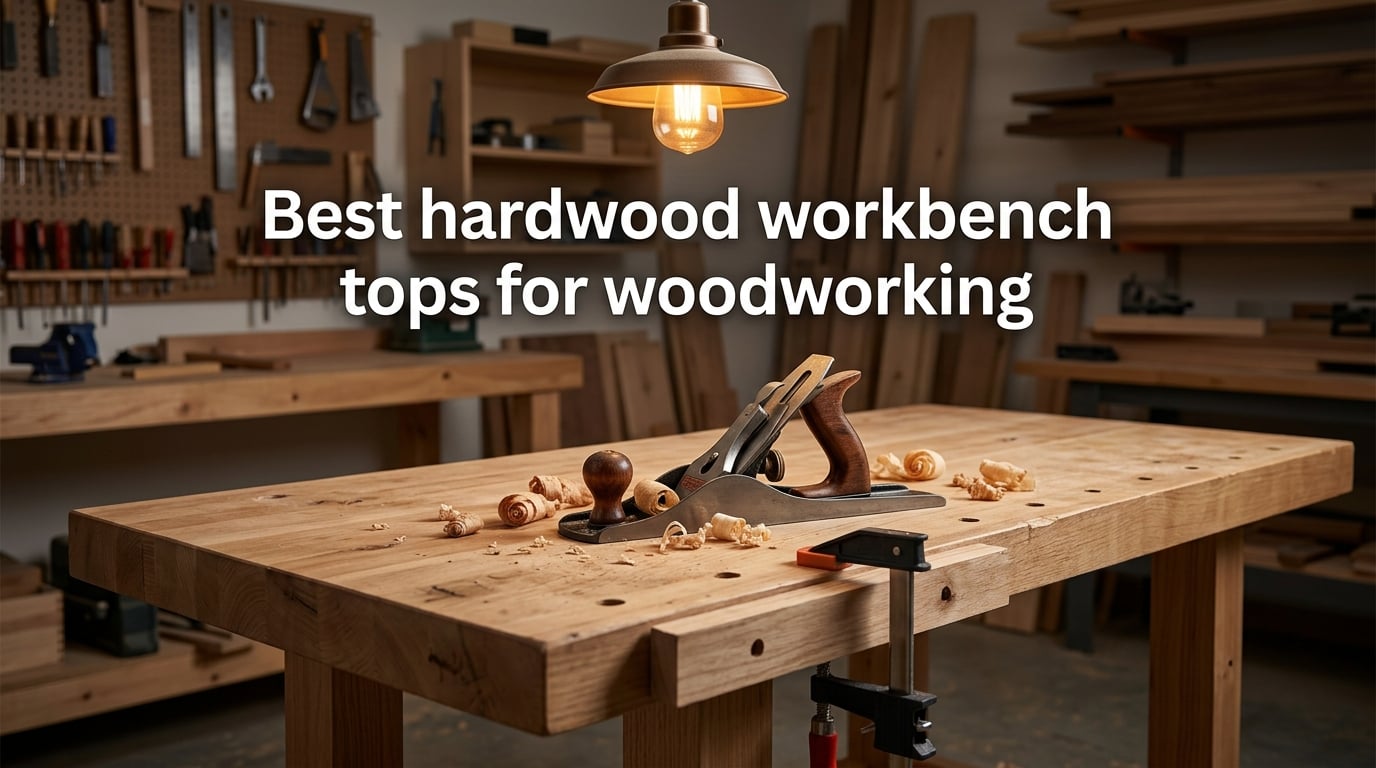 Best hardwood workbench tops for woodworking