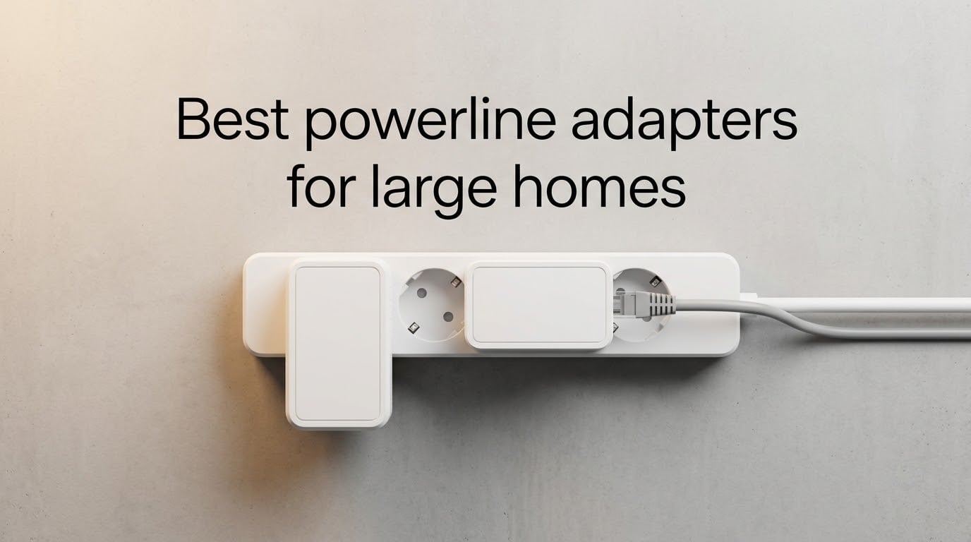 Best powerline adapters for large homes