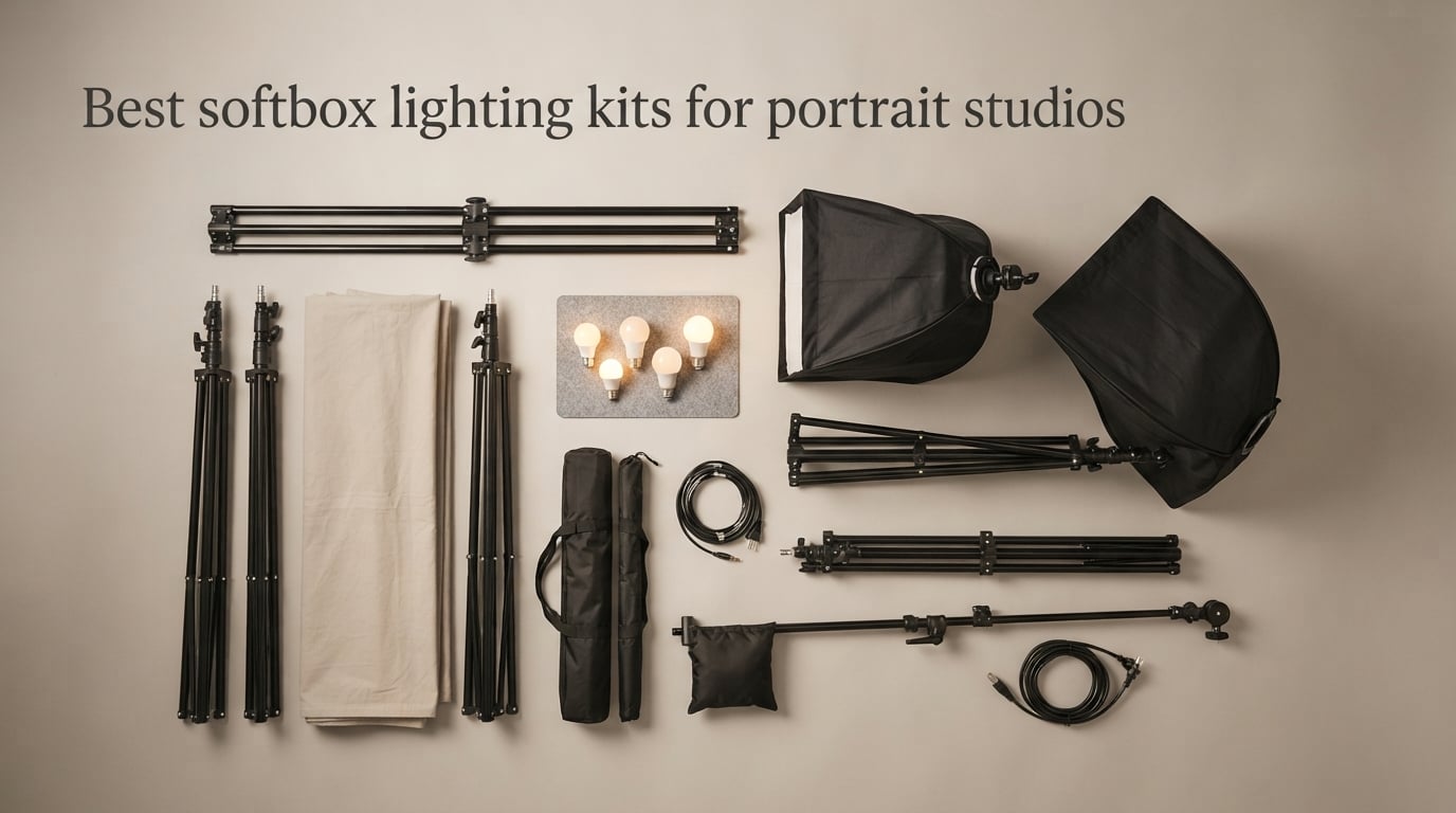 Best softbox lighting kits for portrait studios