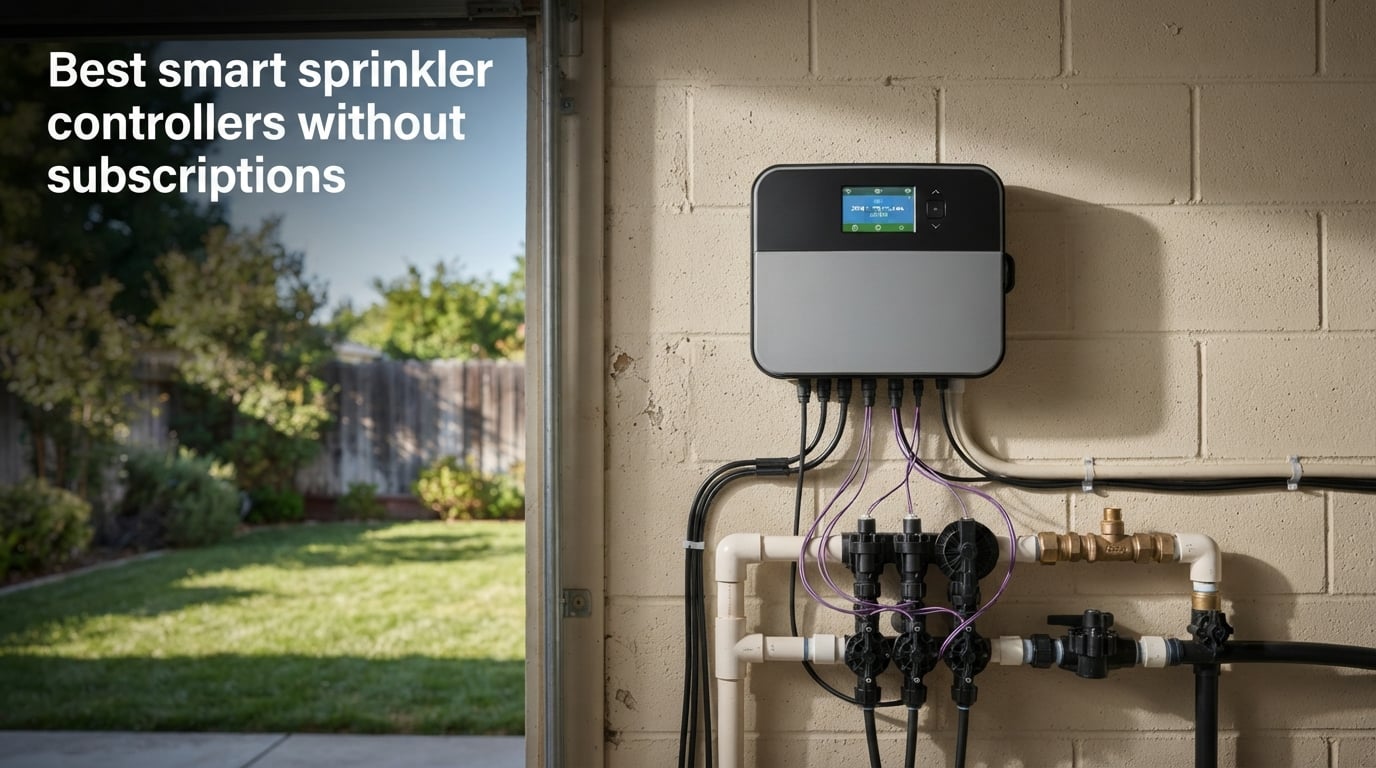 Best smart sprinkler controllers without subscriptions