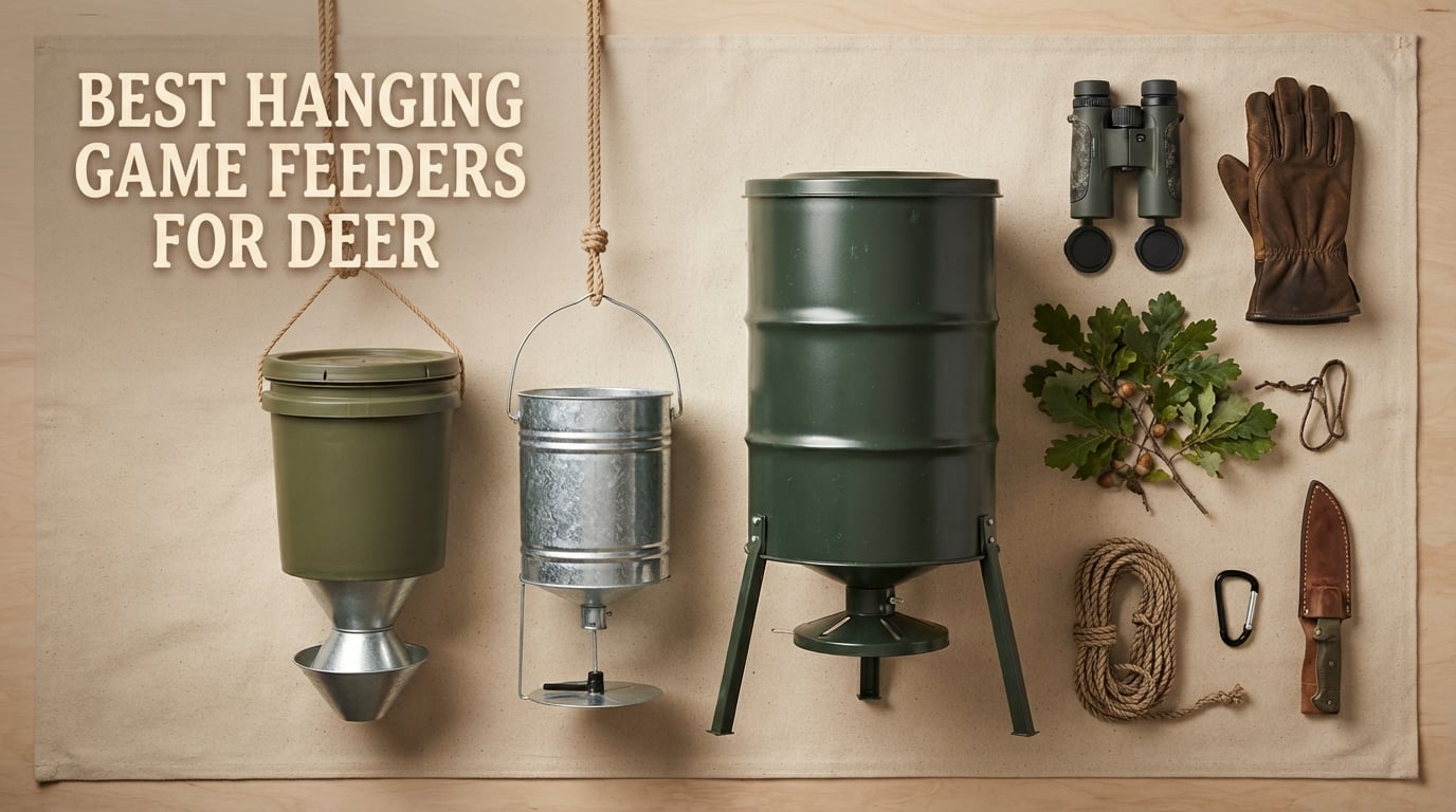 Best hanging game feeders for deer