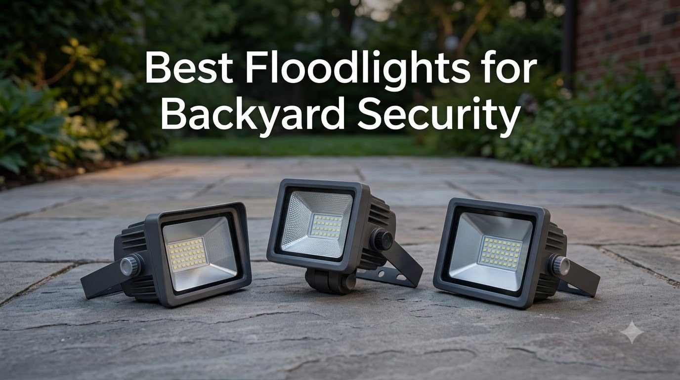 Best Floodlights for Backyard Security