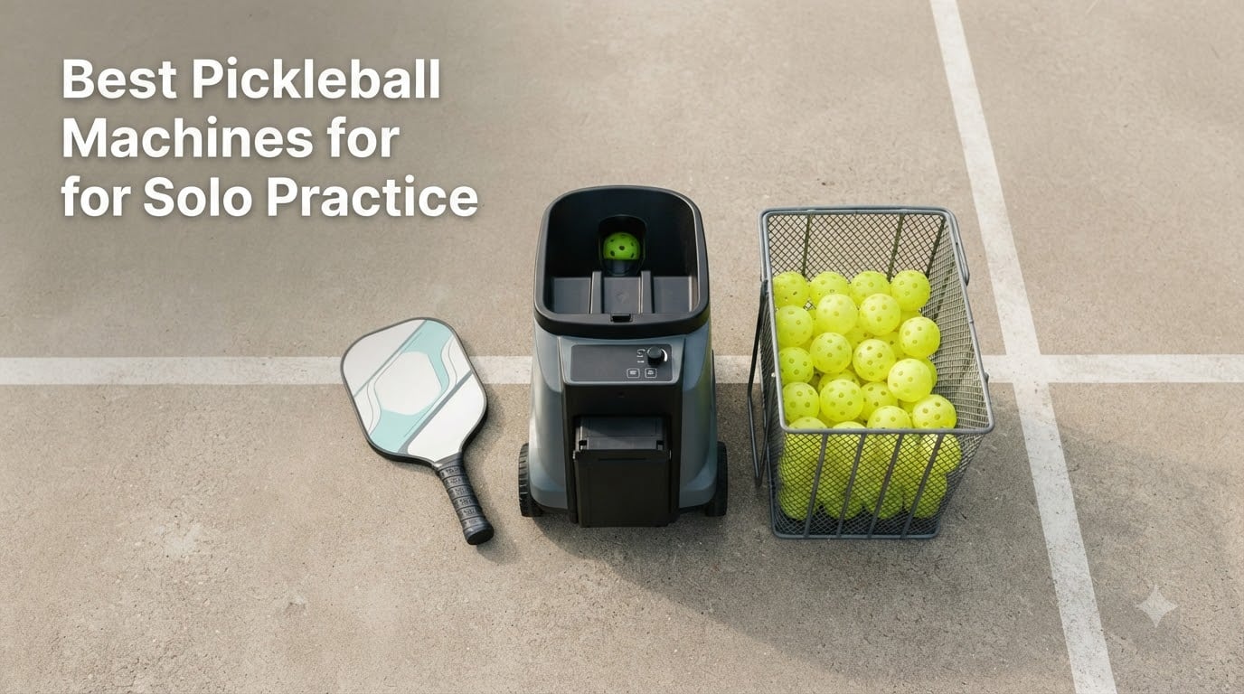 Best Pickleball Machines for Solo Practice