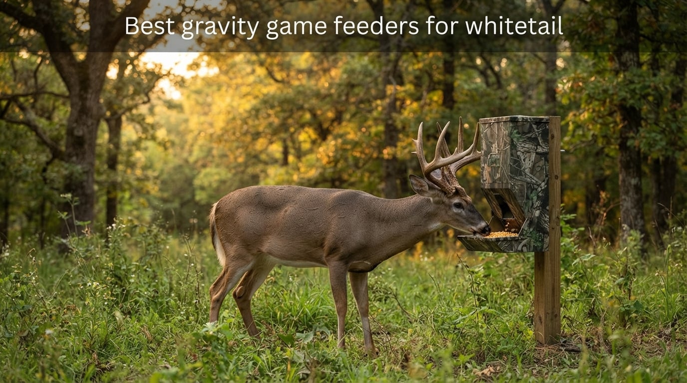 Best gravity game feeders for whitetail
