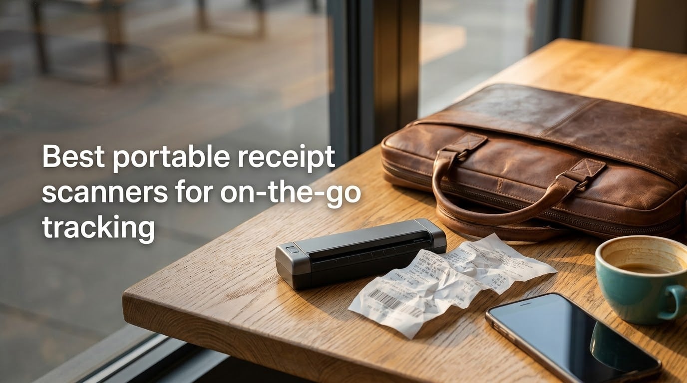 Best portable receipt scanners for on-the-go tracking
