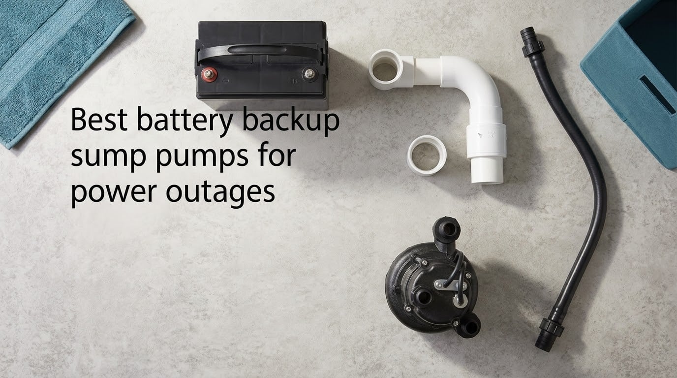 Best battery backup sump pumps for power outages