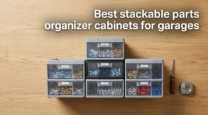 Best stackable parts organizer cabinets for garages