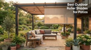 Best Outdoor Roller Shades for Patios