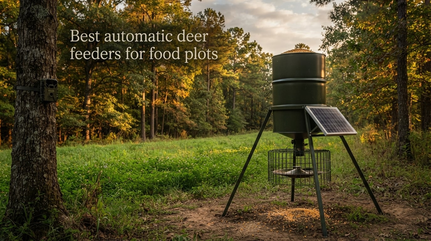 Best automatic deer feeders for food plots