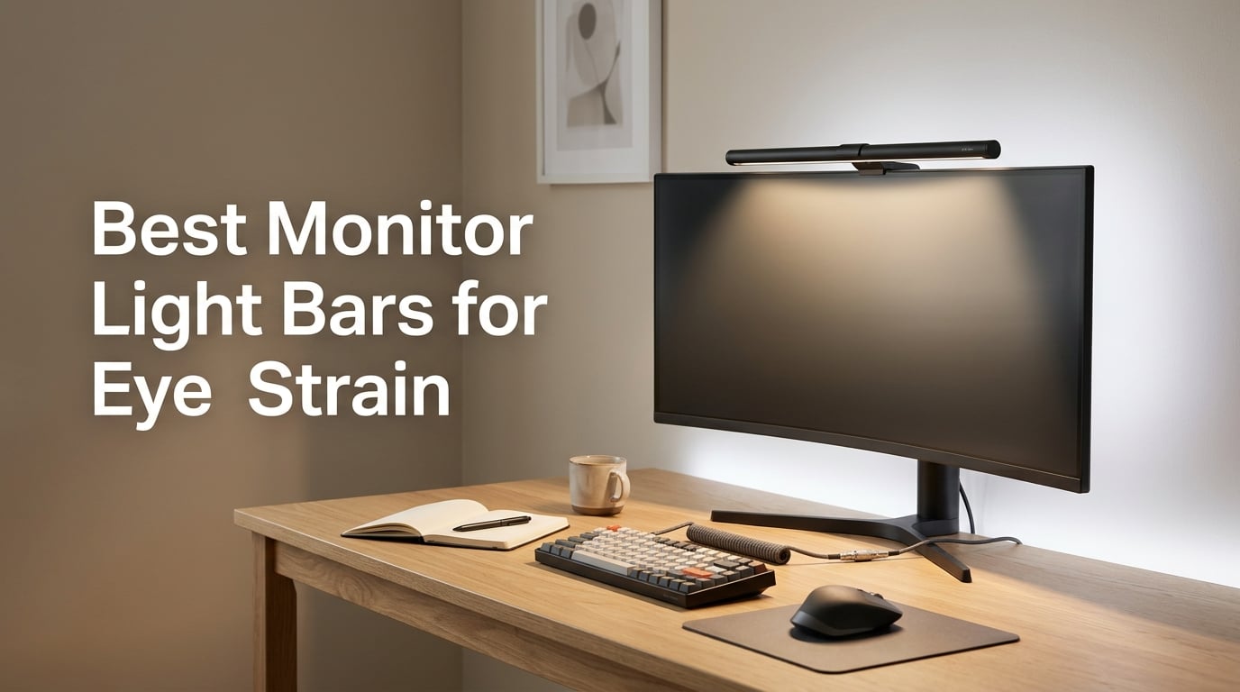 Best Monitor Light Bars for Eye Strain
