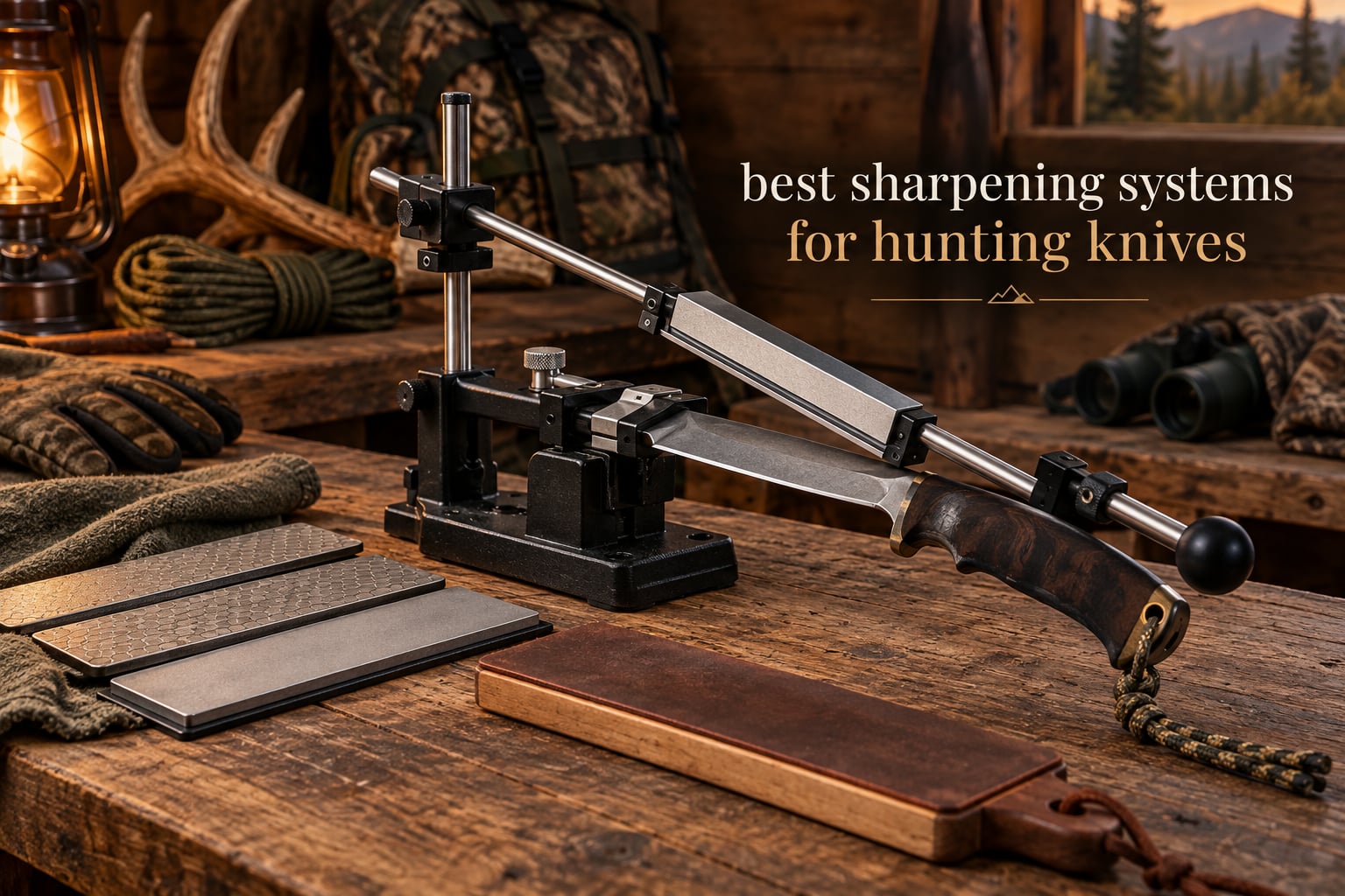best sharpening systems for hunting knives