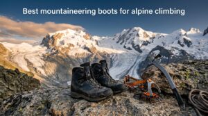 Best mountaineering boots for alpine climbing