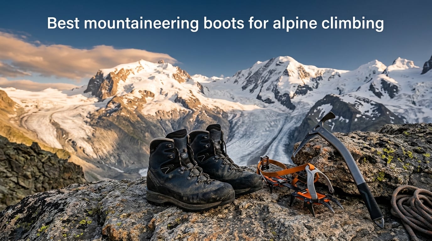 Best mountaineering boots for alpine climbing