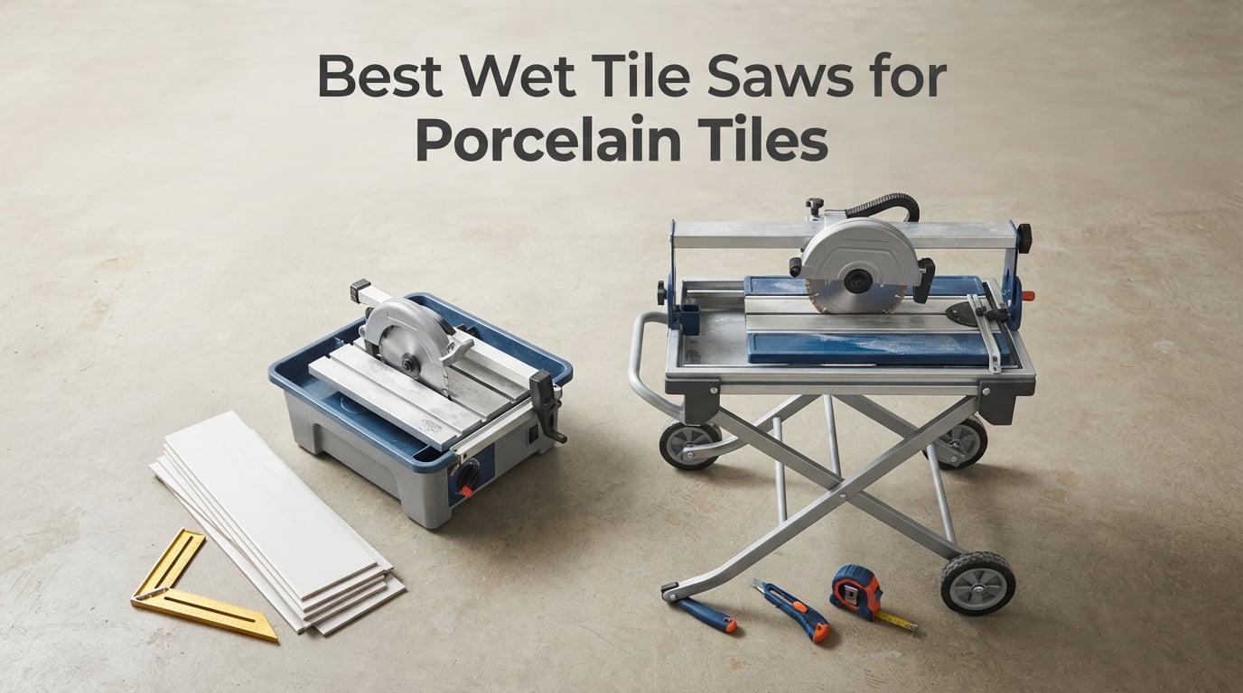 Best Wet Tile Saws for Porcelain Tiles