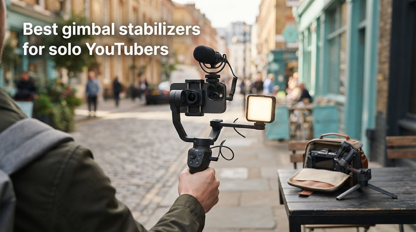 Best gimbal stabilizers for solo YouTubers
