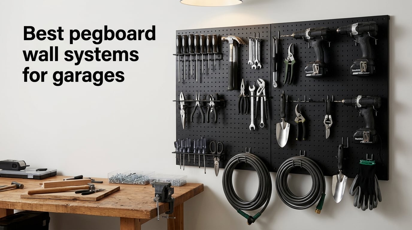 Best pegboard wall systems for garages