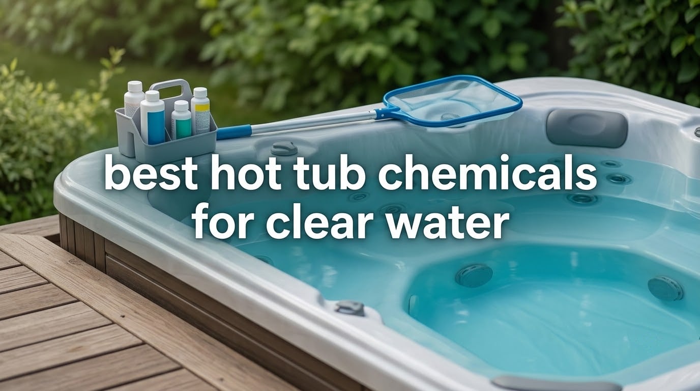best hot tub chemicals for clear water