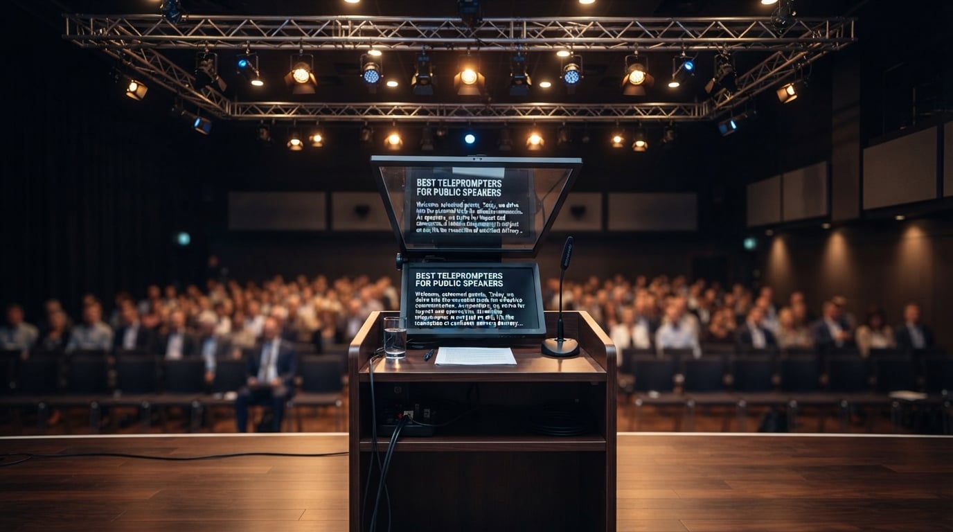 Best teleprompters for public speakers