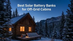 Best Solar Battery Banks for Off-Grid Cabins