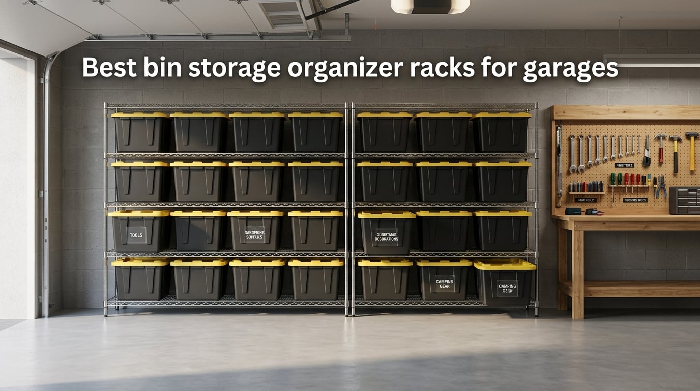 Best bin storage organizer racks for garages