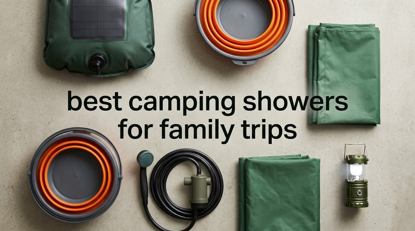 best camping showers for family trips