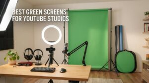 Best green screens for YouTube studios