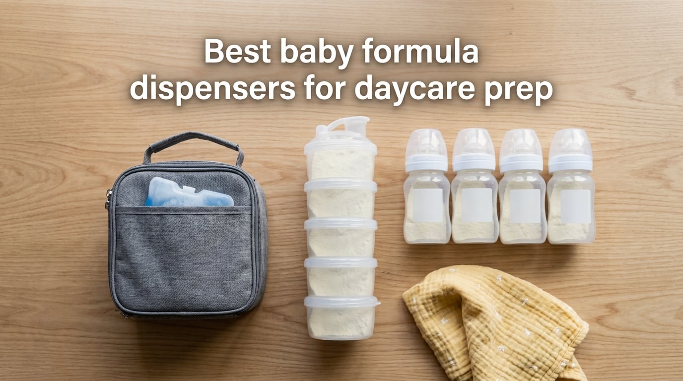 Best baby formula dispensers for daycare prep