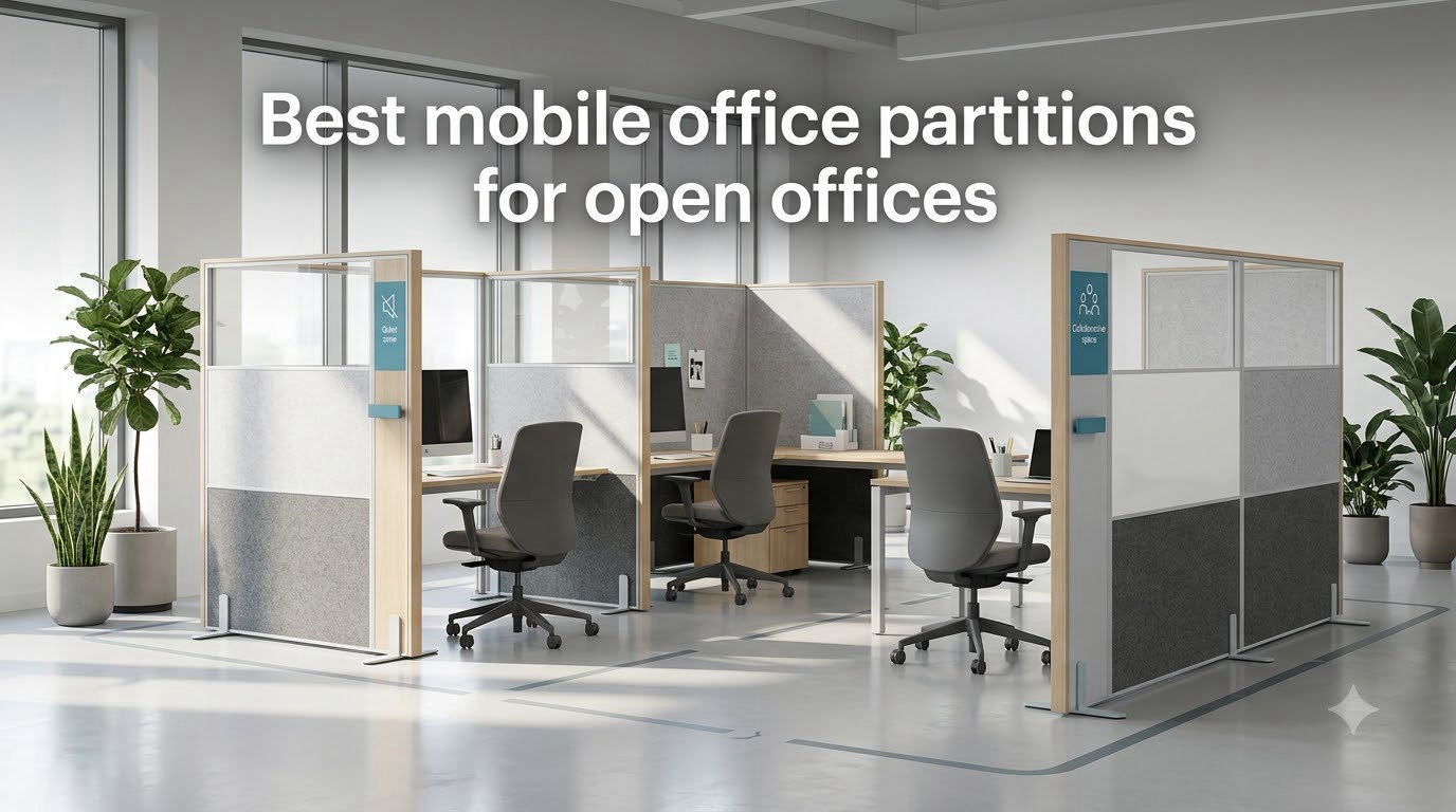 Best mobile office partitions for open offices