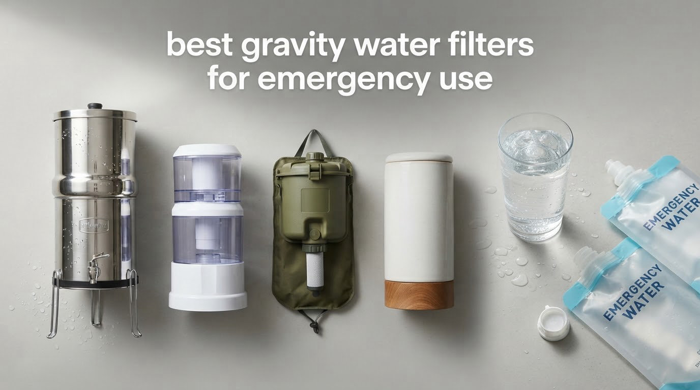 best gravity water filters for emergency use