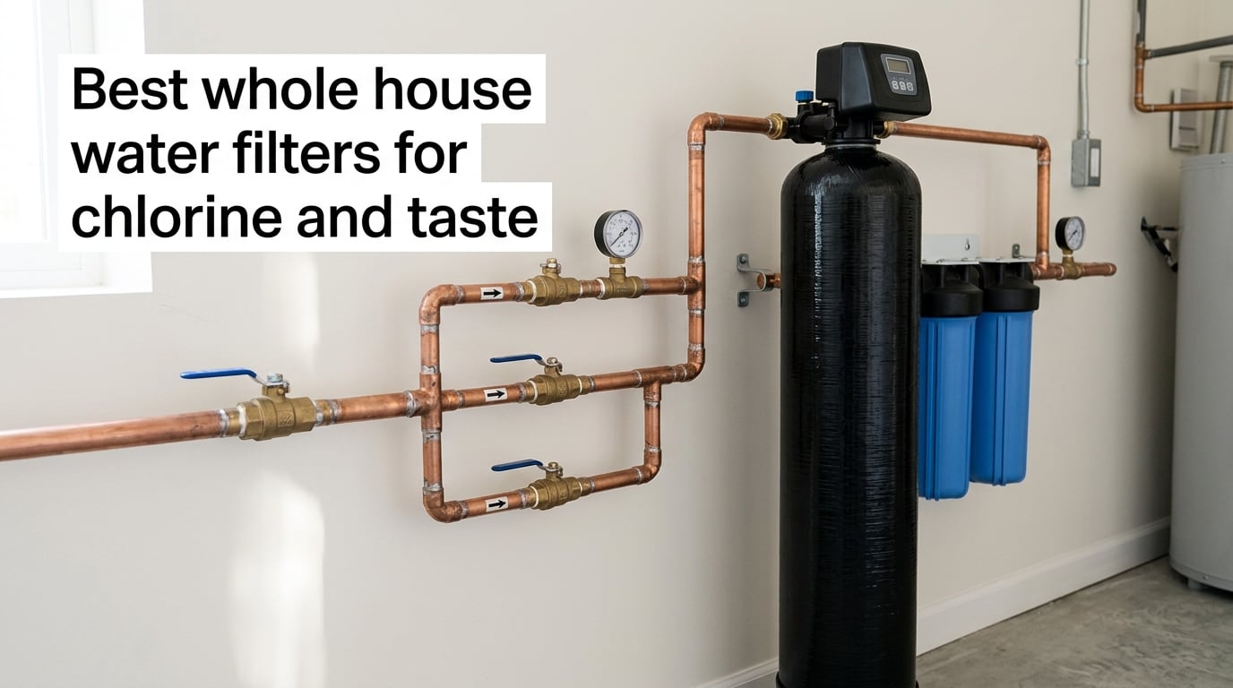 Best whole house water filters for chlorine and taste