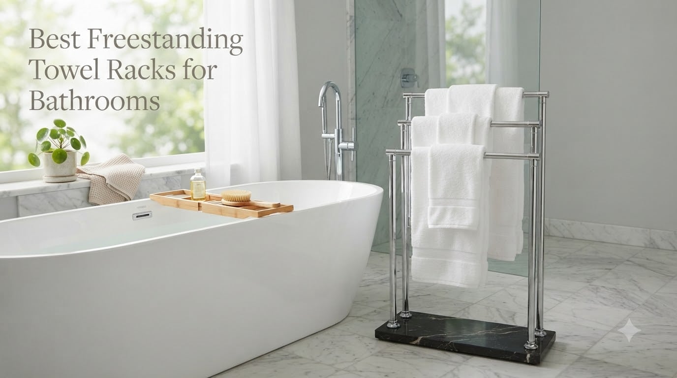 Best Freestanding Towel Racks for Bathrooms