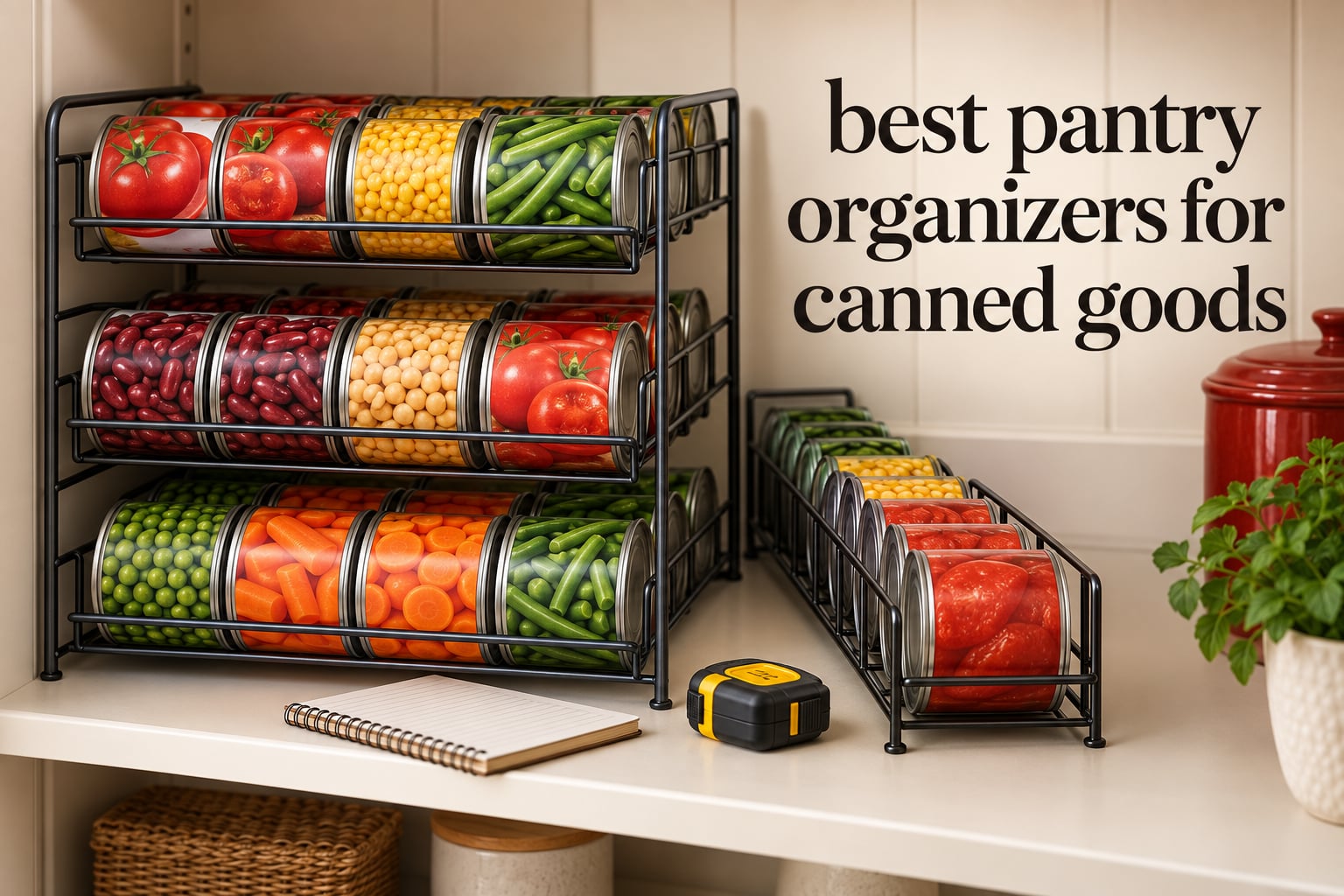 best pantry organizers for canned goods