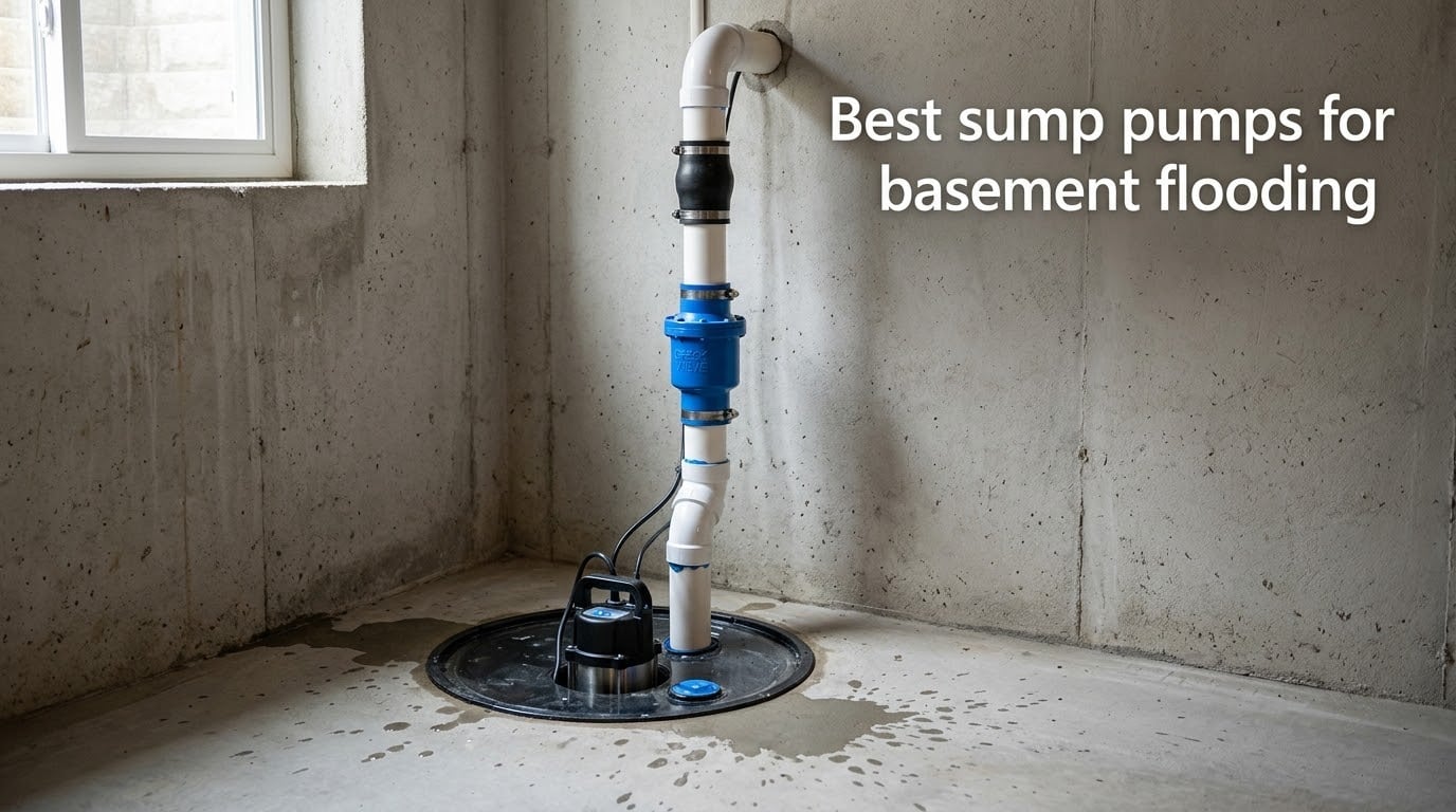 Best sump pumps for basement flooding
