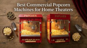 Best Commercial Popcorn Machines for Home Theaters