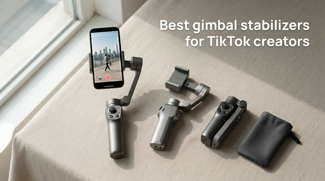 Best gimbal stabilizers for TikTok creators